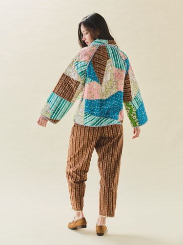 Quilted scrap jacket - image 2