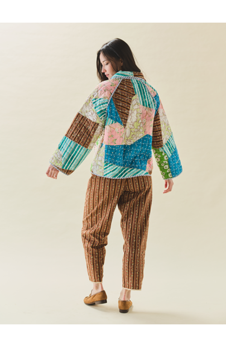Eddy Quilted scrap jacket, Alternate, color, Spring 2026 Scraps