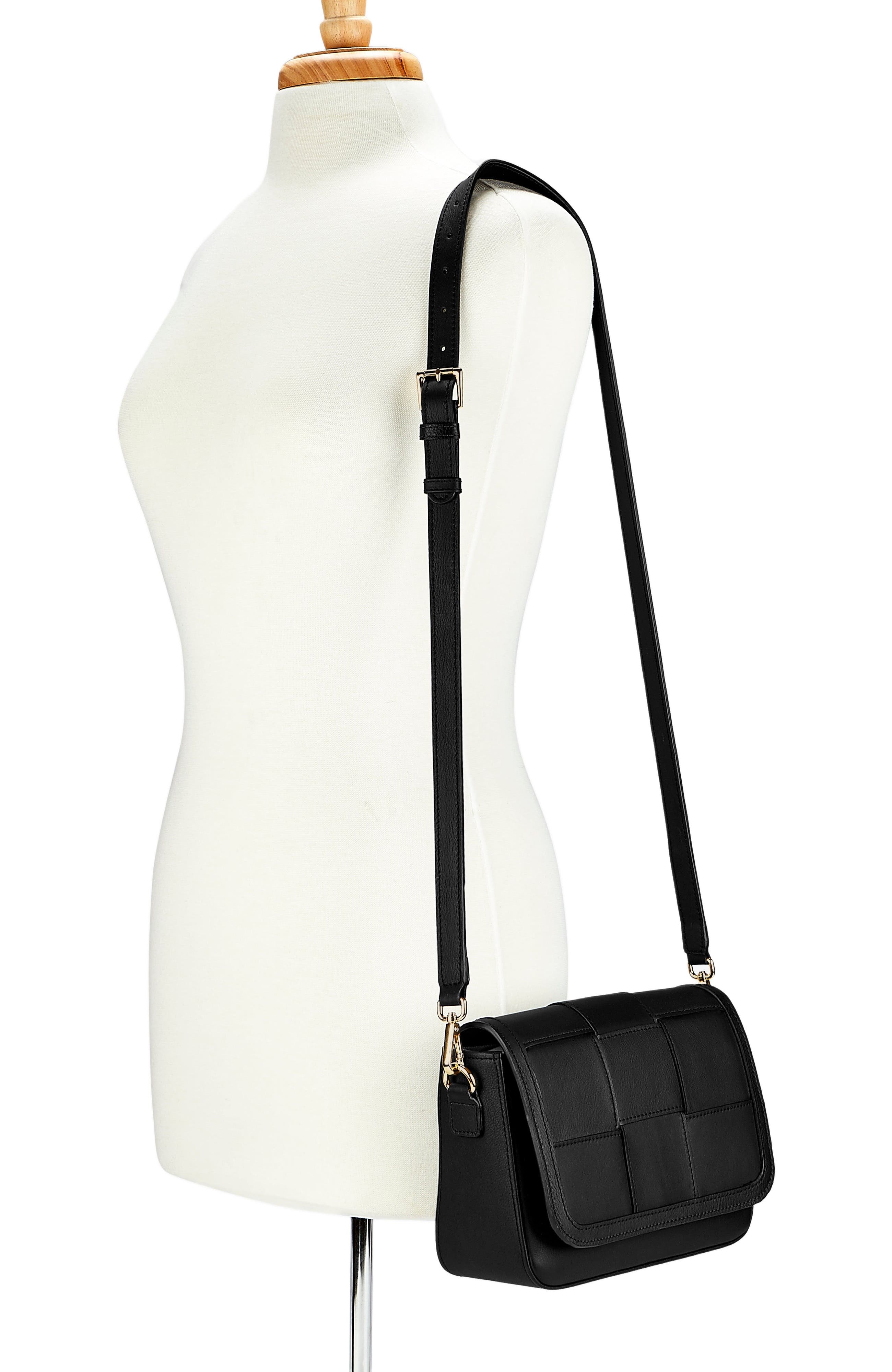 GiGi New York LILY CROSSBODY, Alternate, color, Black