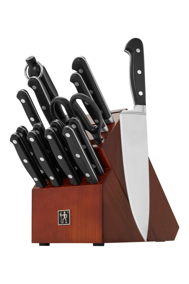 Classic Precision Knife Block 16-Piece Set, Alternate, color, STAINLESS STEEL