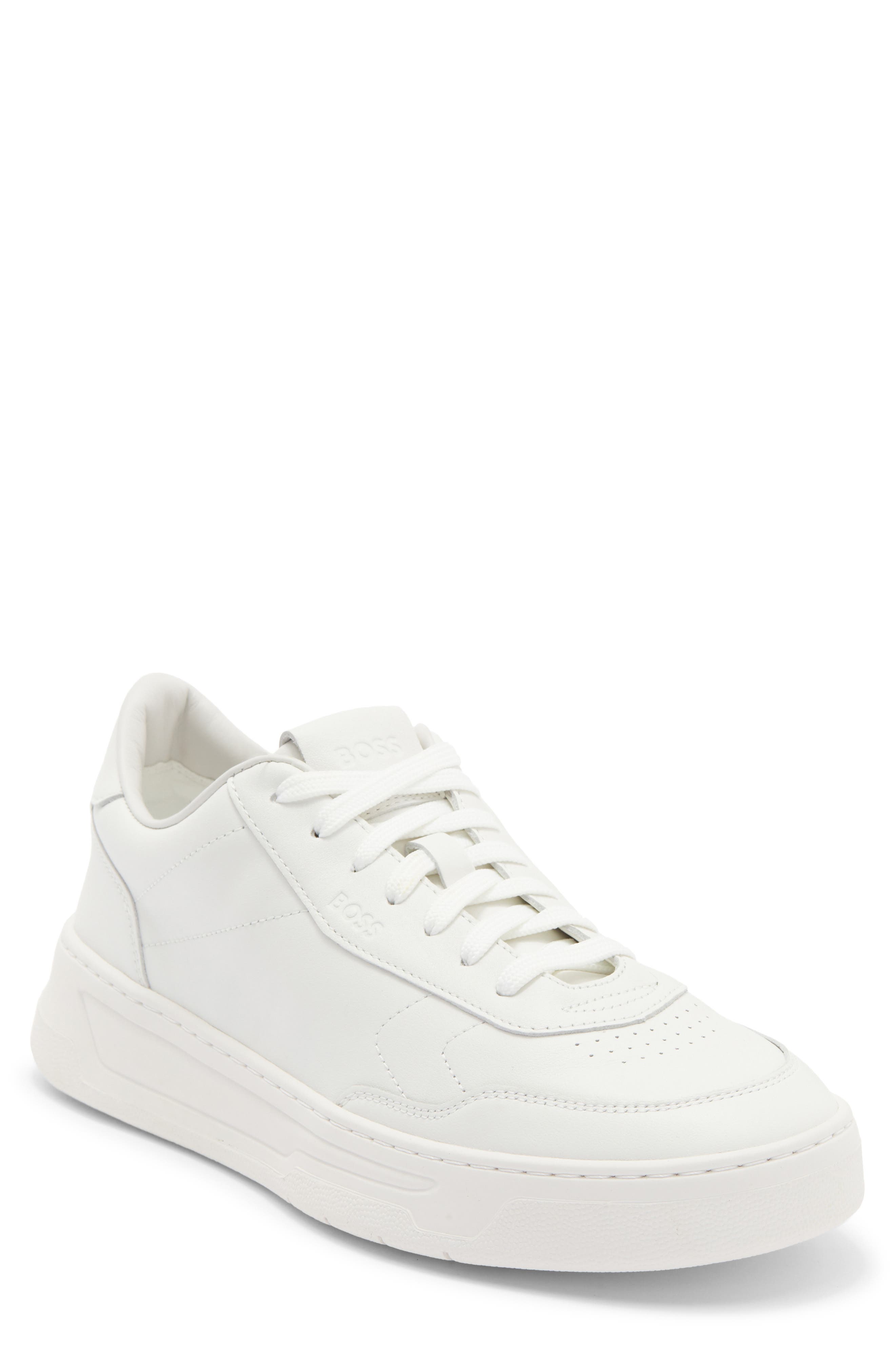 BOSS Baltimore Sneaker, Main, color, White
