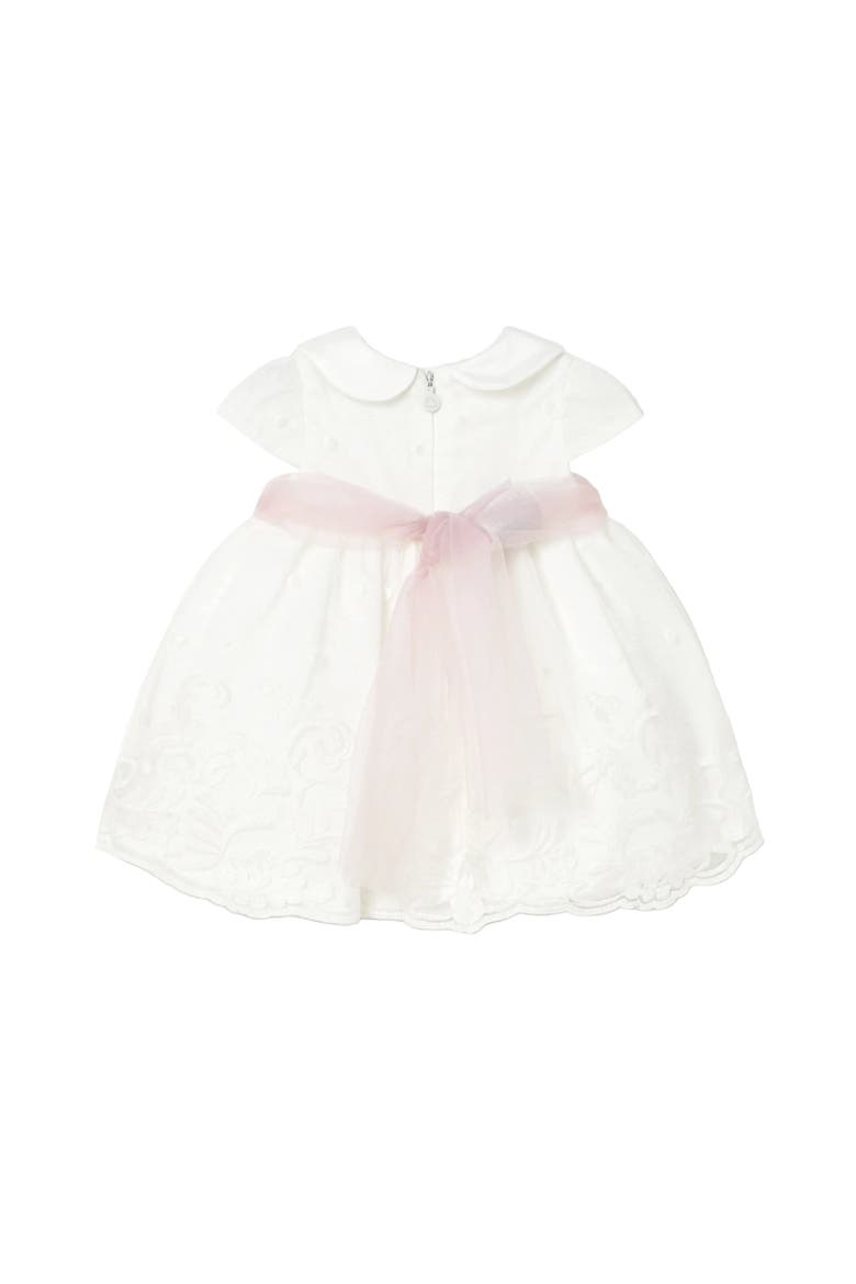 Dress With Embroidered Skirt, Alternate, color, White