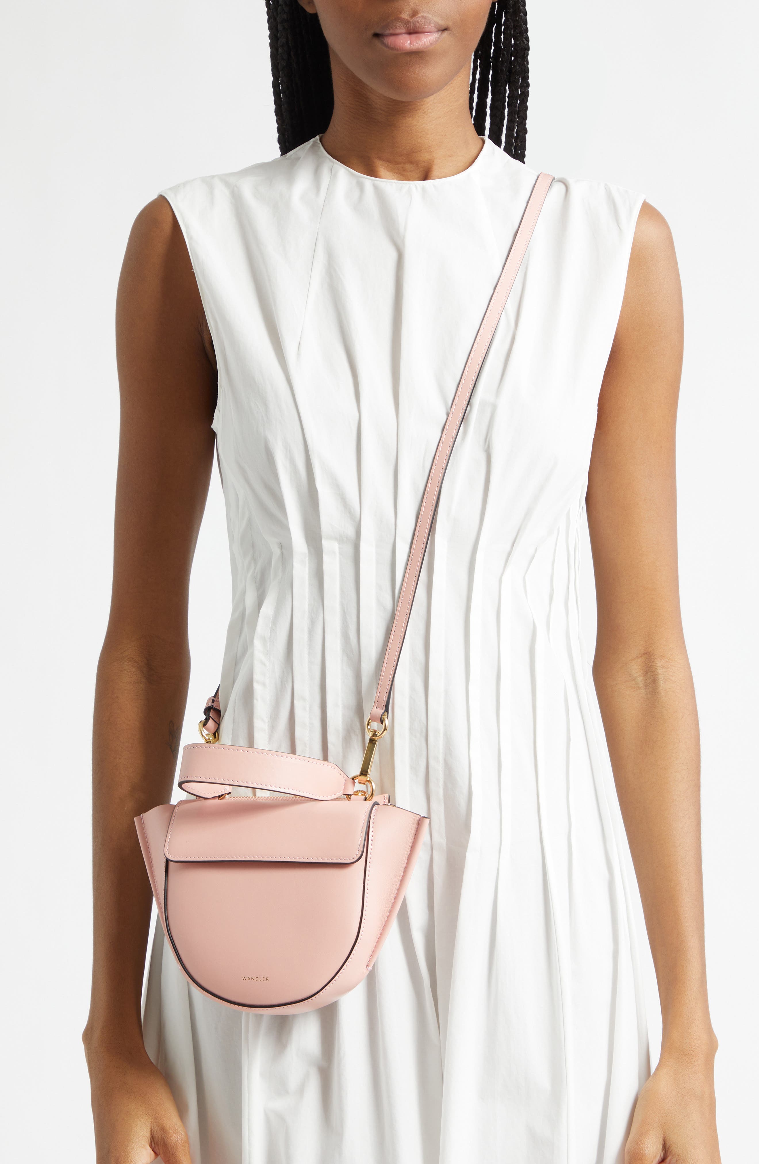 Wandler Small Hortensia Handbag, Alternate, color, Primrose