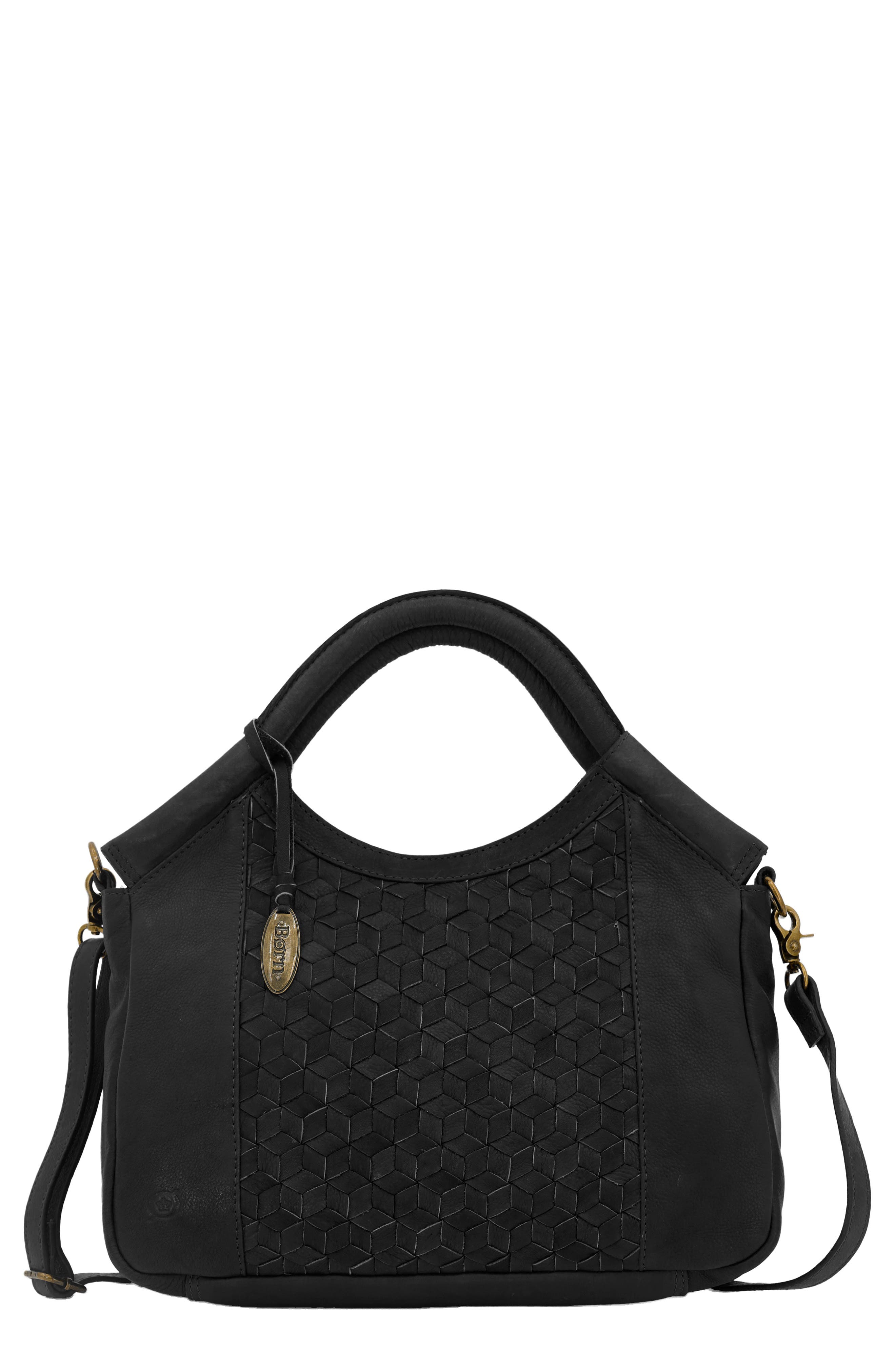 Børn Woven Leather Satchel