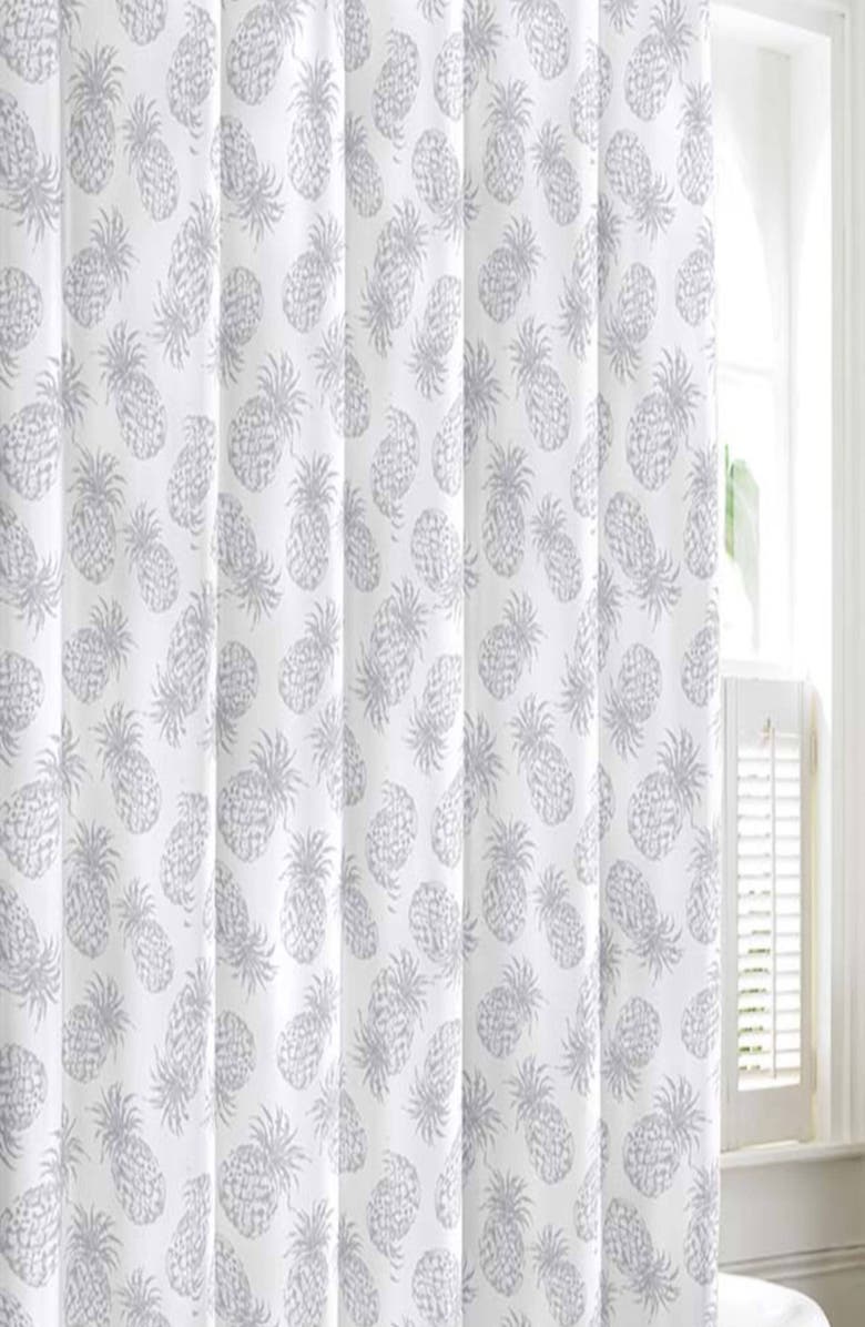 Tommy Bahama Pineapple Shower Curtain, Main, color,