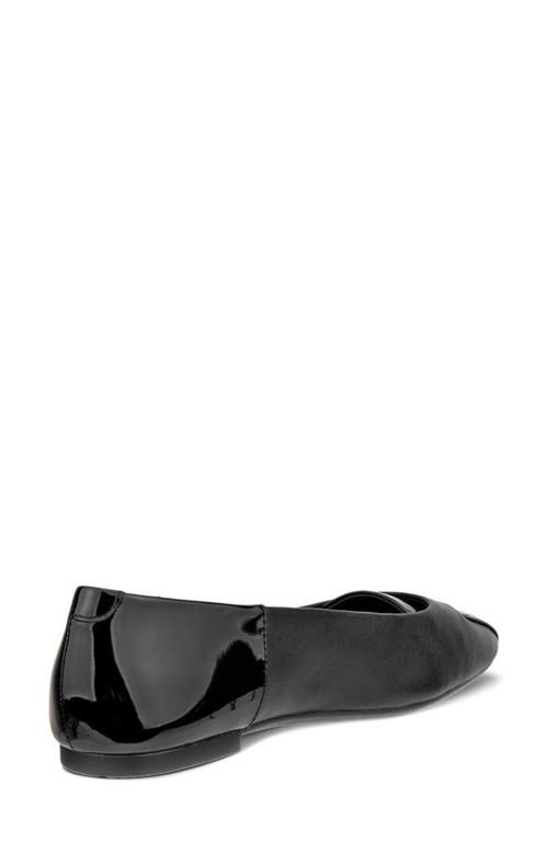 Ecco Margot Origami Ballet Flat In Black
