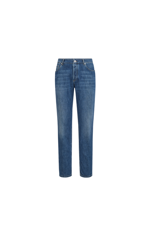 Lightweight denim trousers