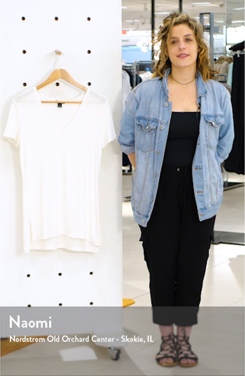 V-Neck Tunic T-Shirt, sales video thumbnail