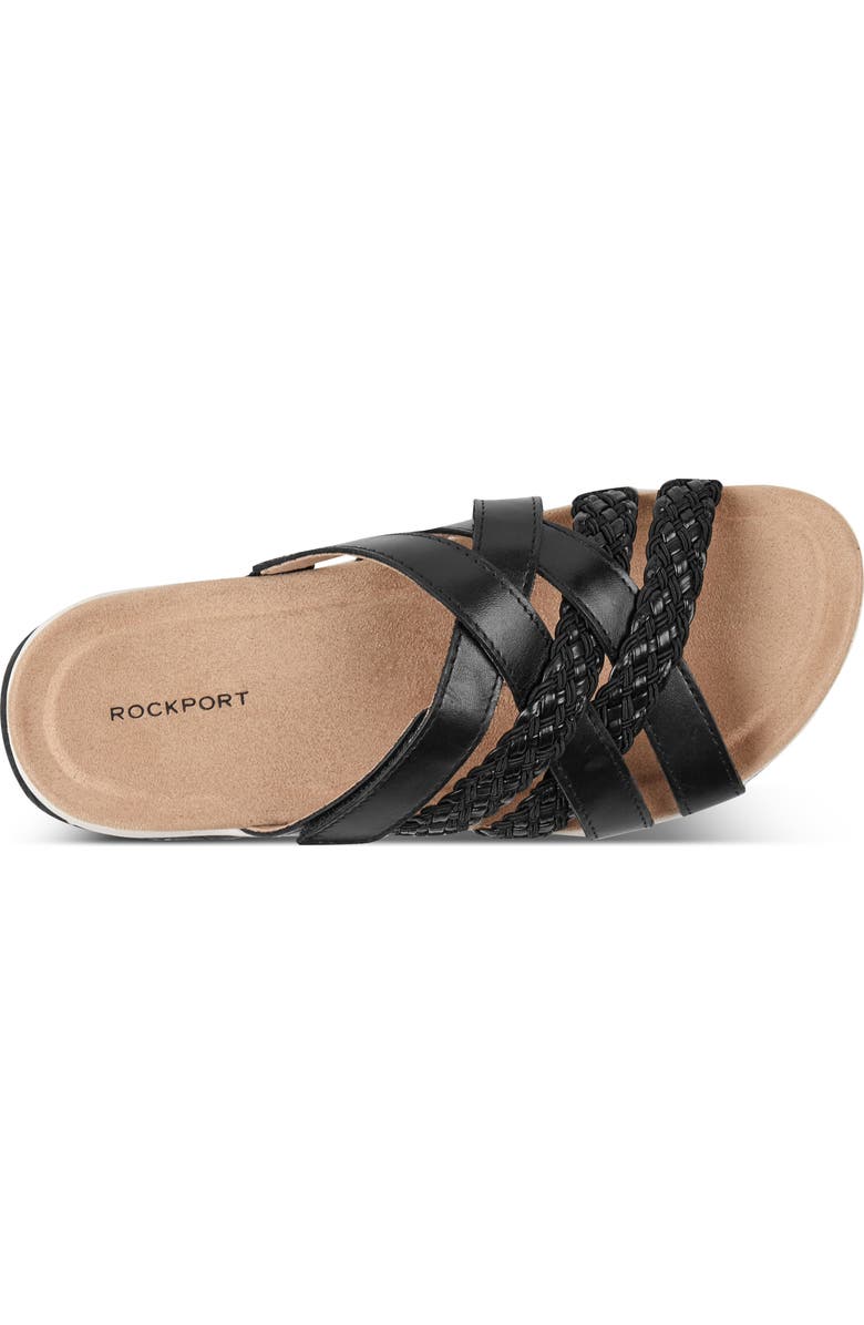 Rockport Sedona Slide Sandal, Alternate, color, Black