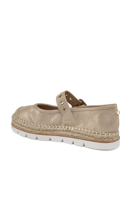 Jslides Footwear Beatrice Espadrile In Gold