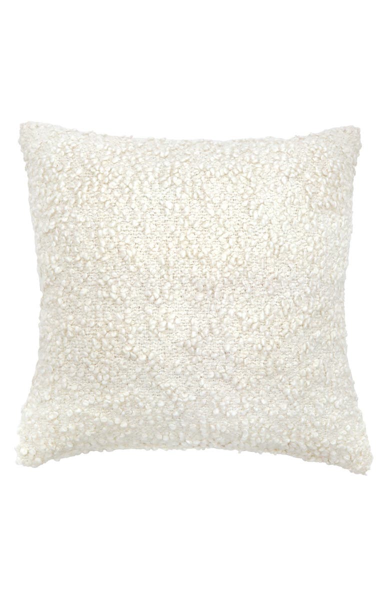 Pom Pom at Home Murphy Bouclé Accent Pillow, Main, color, Ivory