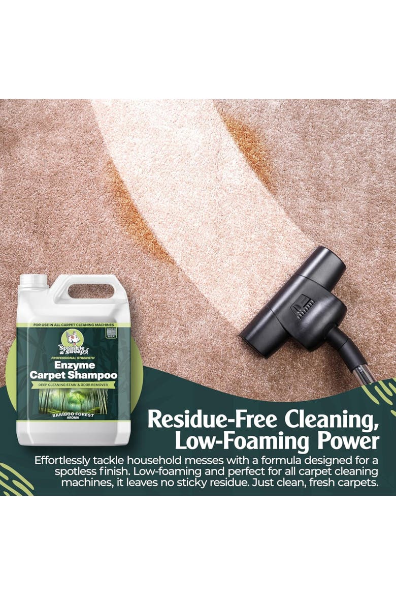 64 oz Enzyme Carpet Shampoo, Alternate, color, Multicolored