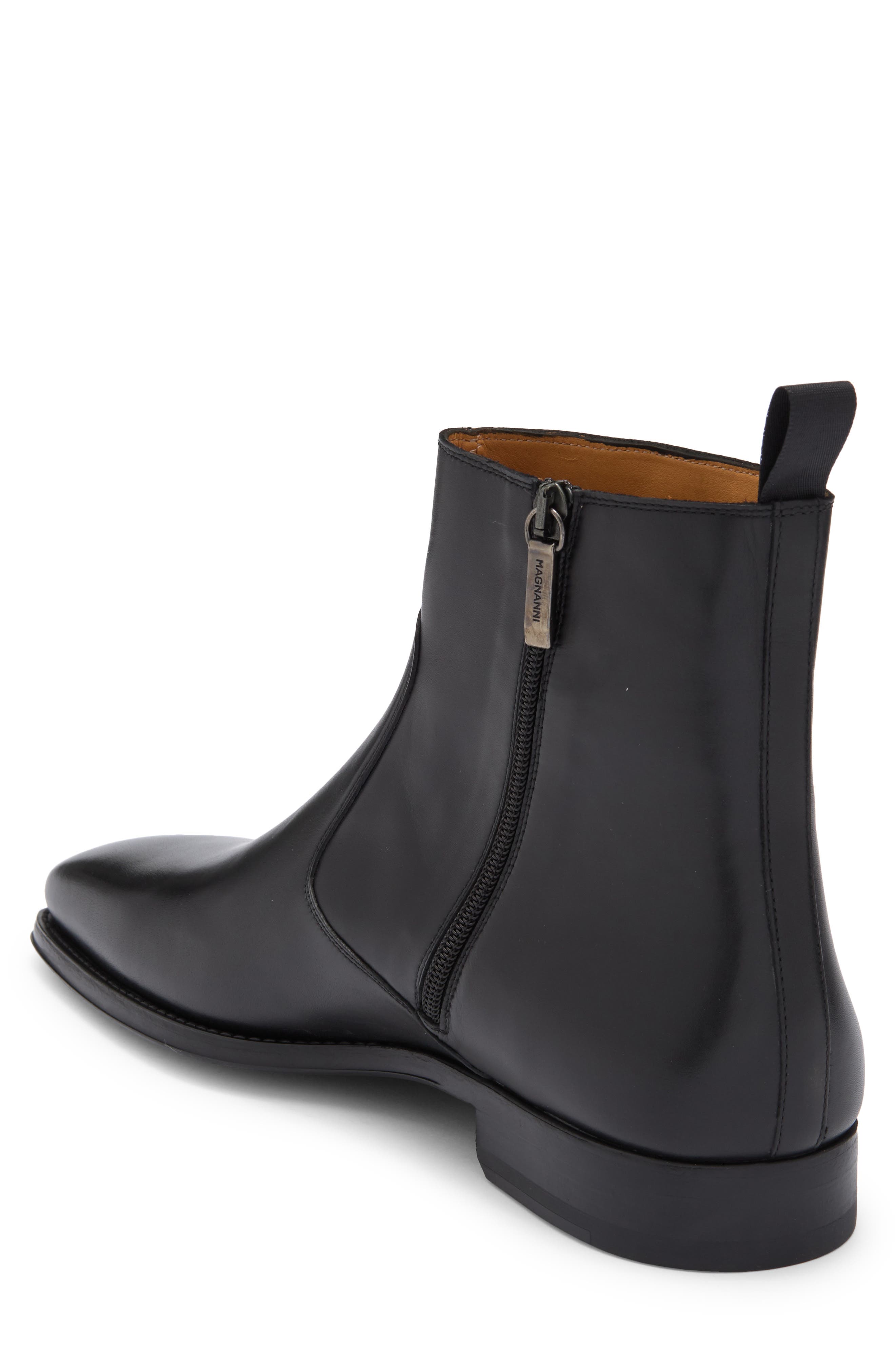 Magnanni Vitelo Boot, Alternate, color, Black/ Black