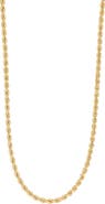Bony Levy Men's 14K Gold Rope Chain Necklace