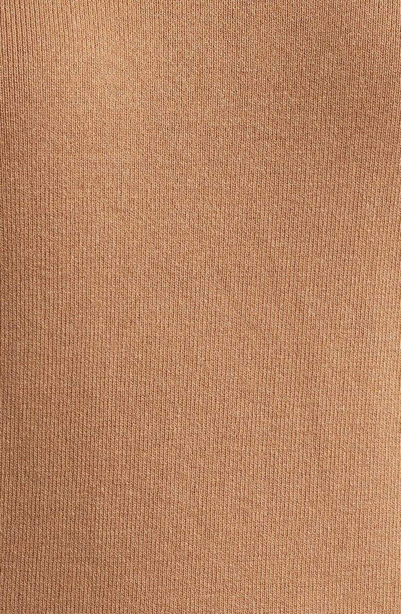 Anne Klein Turtleneck Short Sleeve Rib Sweater, Alternate, color,