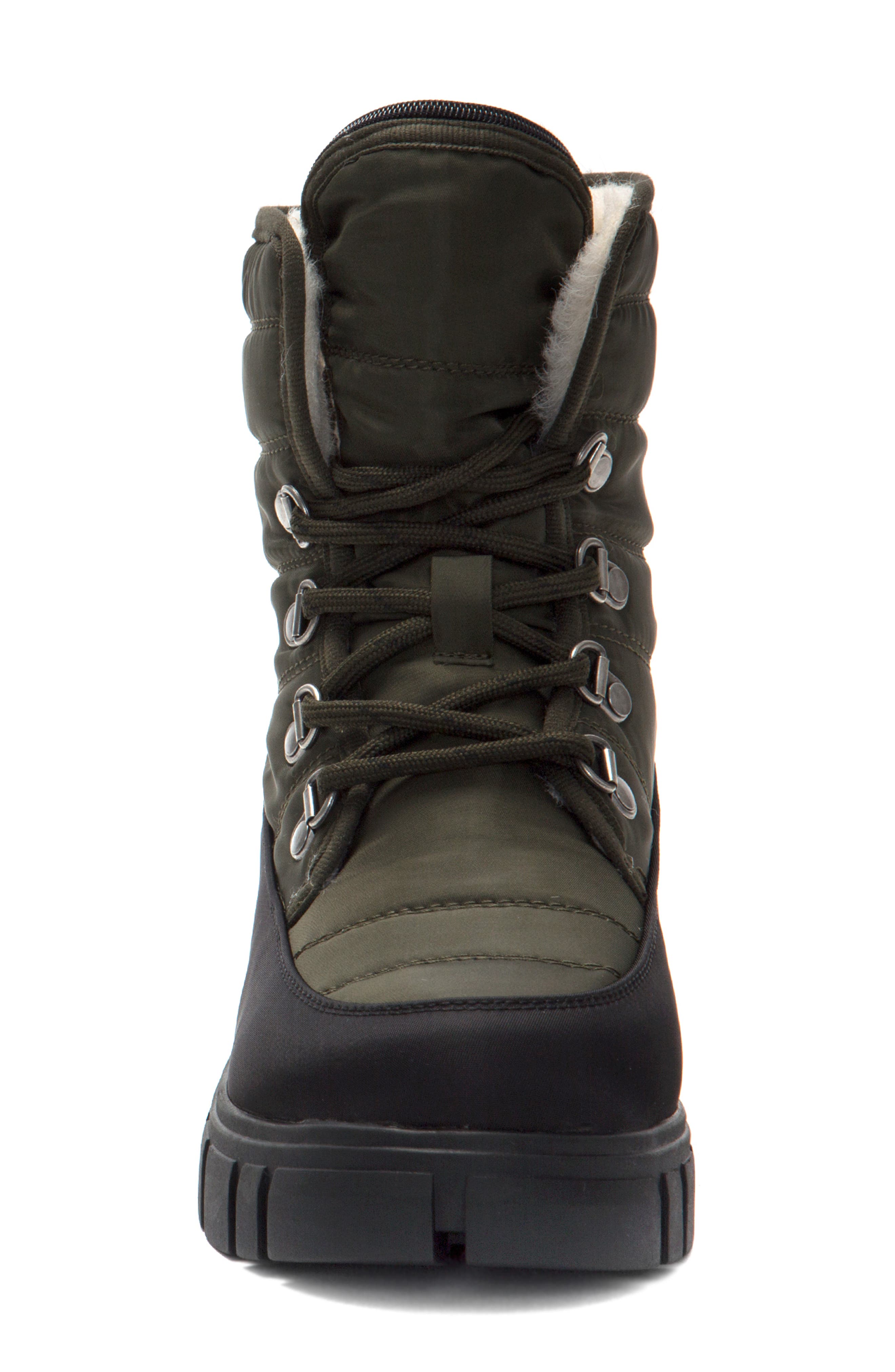 RELIGIOUS COMFORT Early Hybrid Waterproof Genuine Shearling Lined Boot, Alternate, color, 