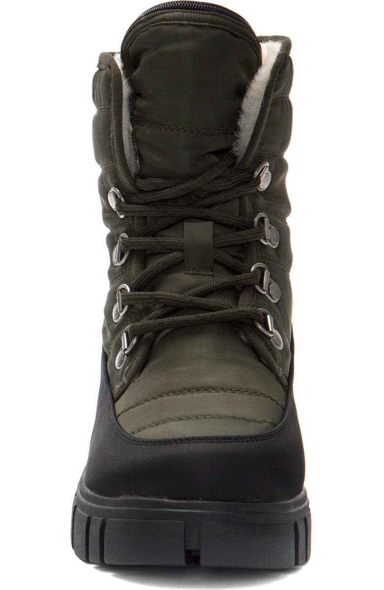 RELIGIOUS COMFORT Early Hybrid Waterproof Genuine Shearling Lined Boot, Alternate, color,