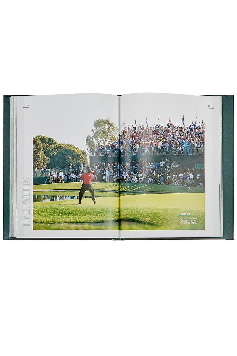 Tiger Woods Celebrating 25 Years on the PGA Tour Leather Edition, Alternate, color, Green