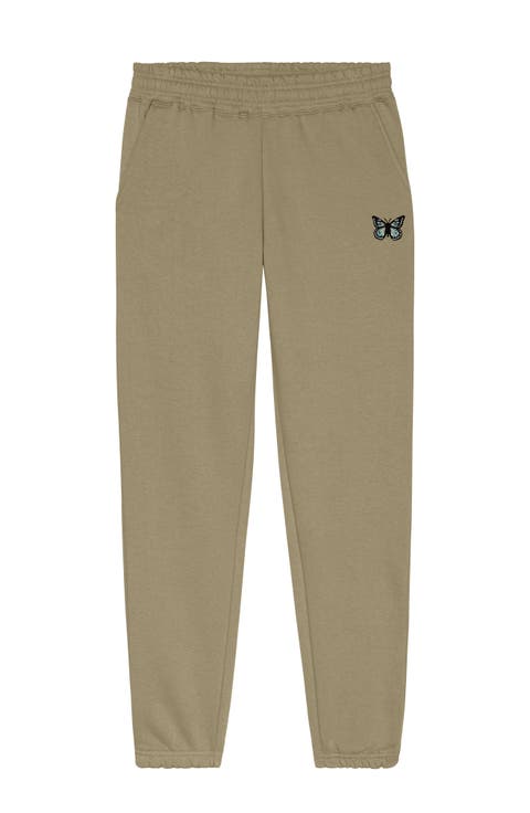 Womens Butterfly Heavyweight Fleece Sweatpant