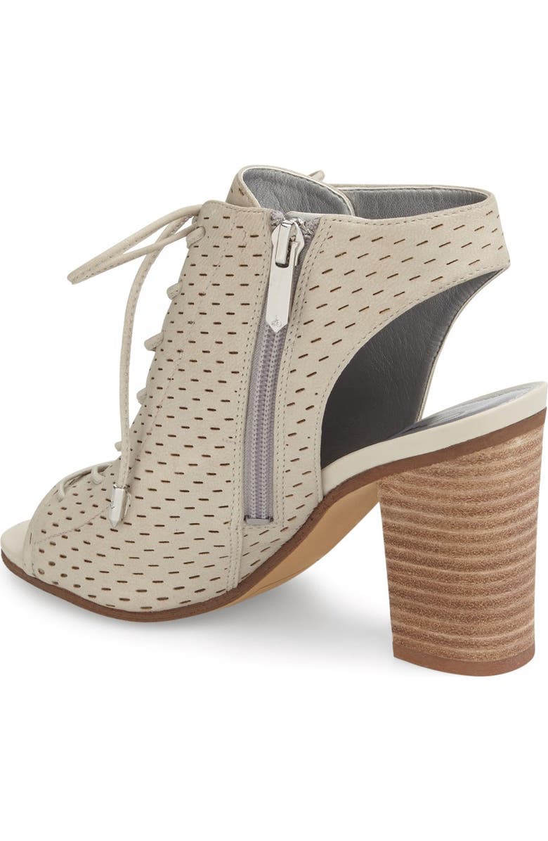 Sam Edelman 'Ennette' Perforated Lace Up Bootie, Alternate, color,