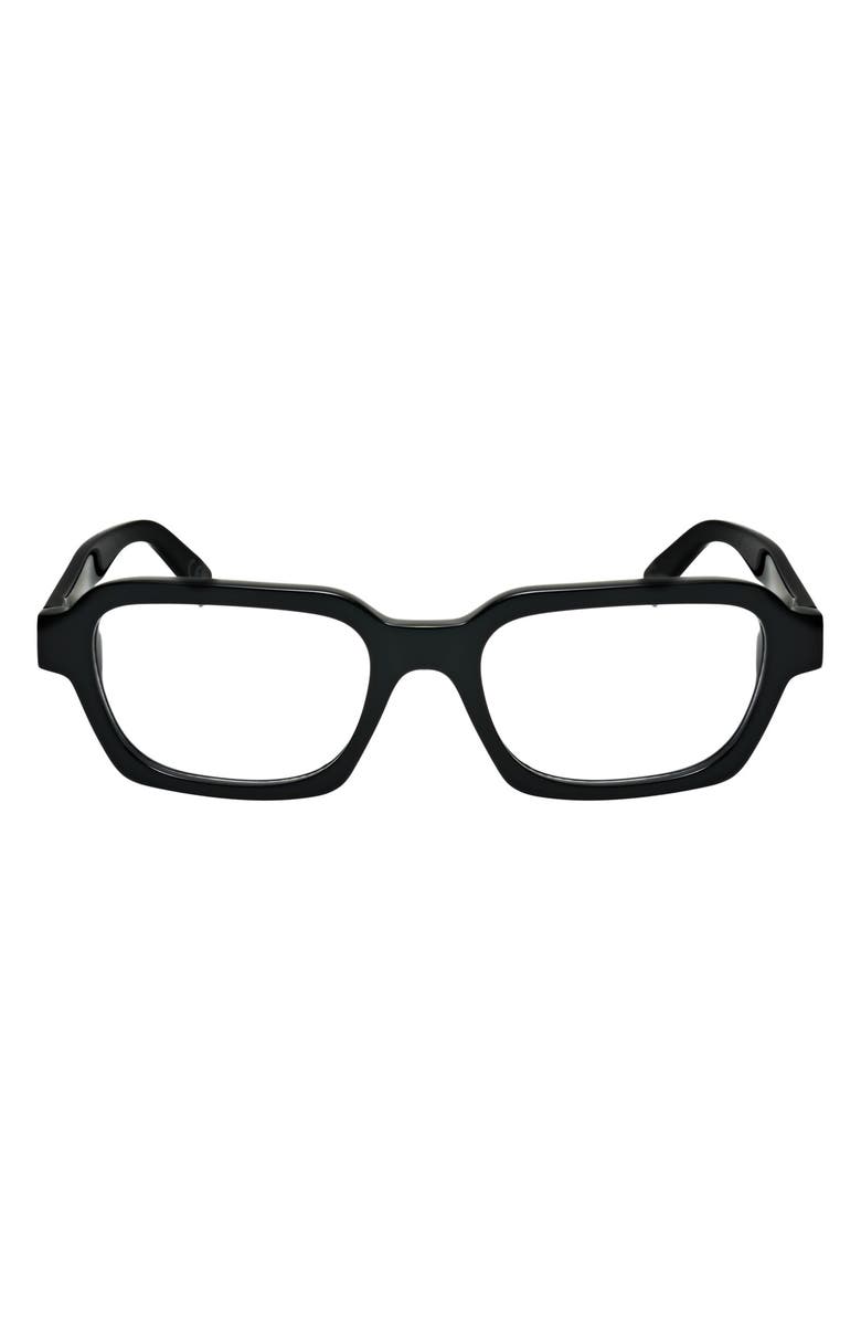 SUPER by RETROSUPERFUTURE<sup>®</sup> 53mm Square Reading Glasses, Main, color, Black
