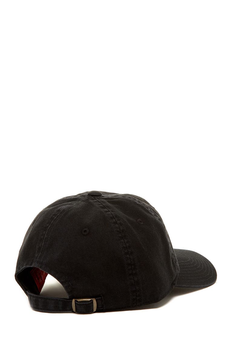 American Needle Washed Cotton Twill Cap, Alternate, color, Blk