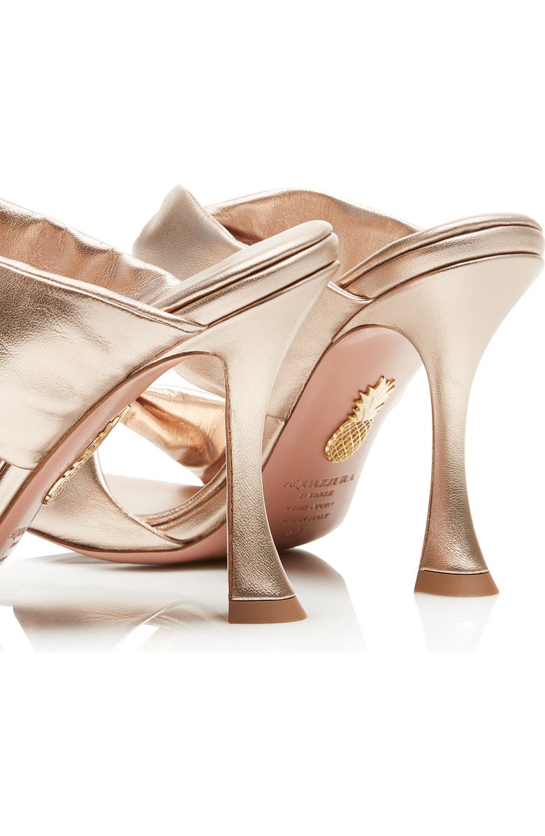 Aquazzura Twist Slide Sandal, Alternate, color,