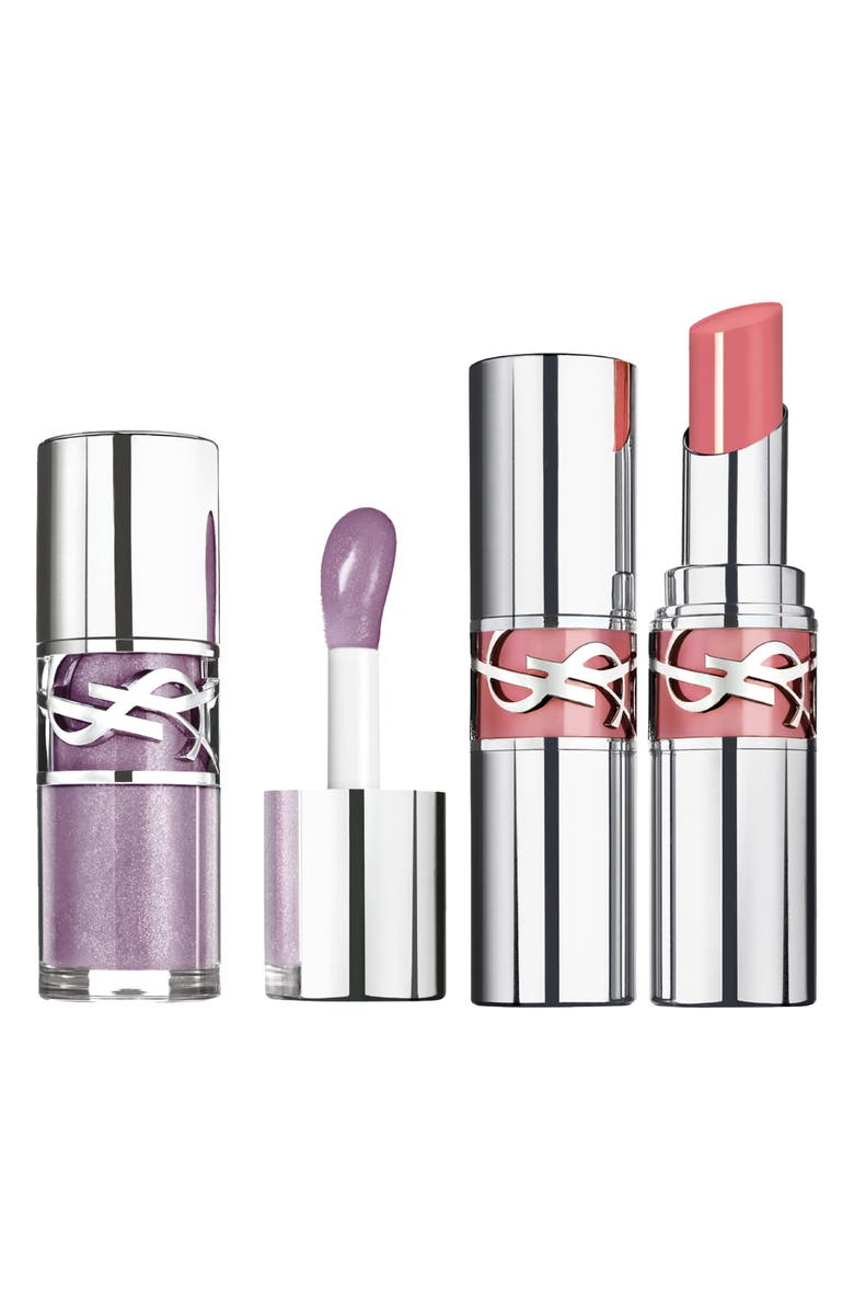 Yves Saint Laurent 2-Piece Loveshine Plumping Lip Oil & Lip Oil Stick Gift Set $85 Value, Alternate, color,