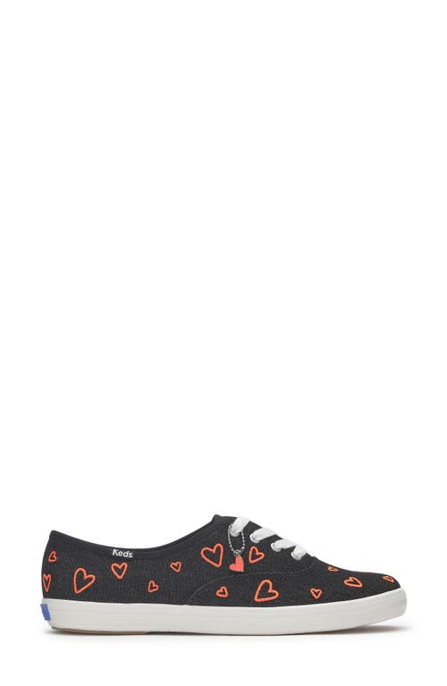 Keds ® Champion Sneaker In Black/fiery
