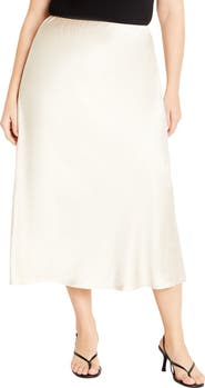 City Chic Miranda Midi Skirt
