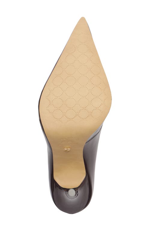 Arezzo Emily Pointed Toe Pump In Brown