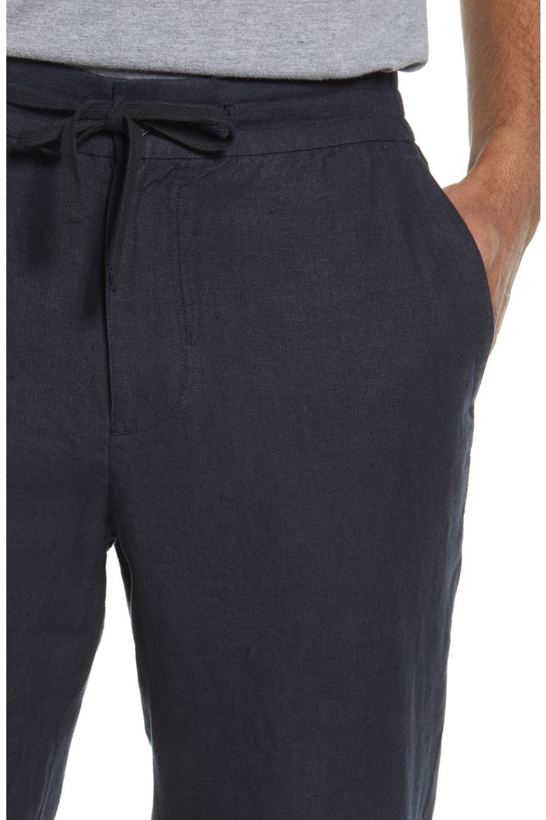 Lightweight Hemp Linen Pants, Alternate, color, COASTAL