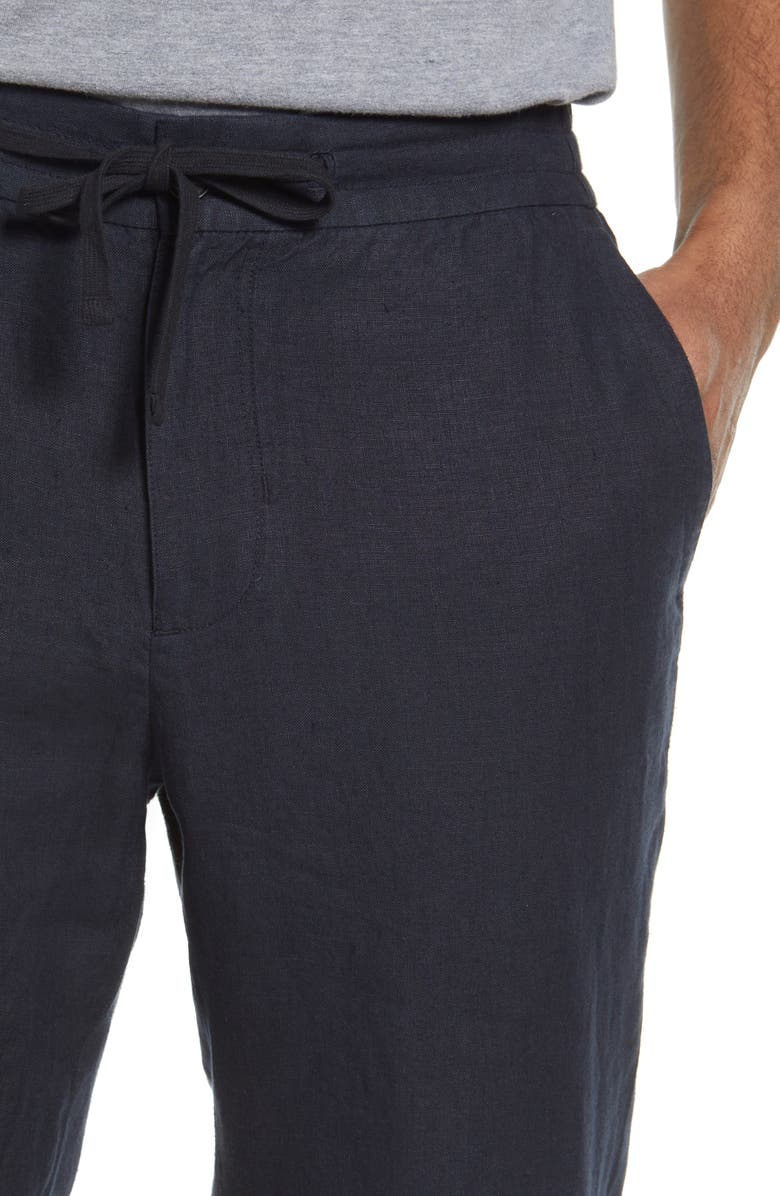 Vince Lightweight Hemp Linen Pants, Alternate, color, Coastal