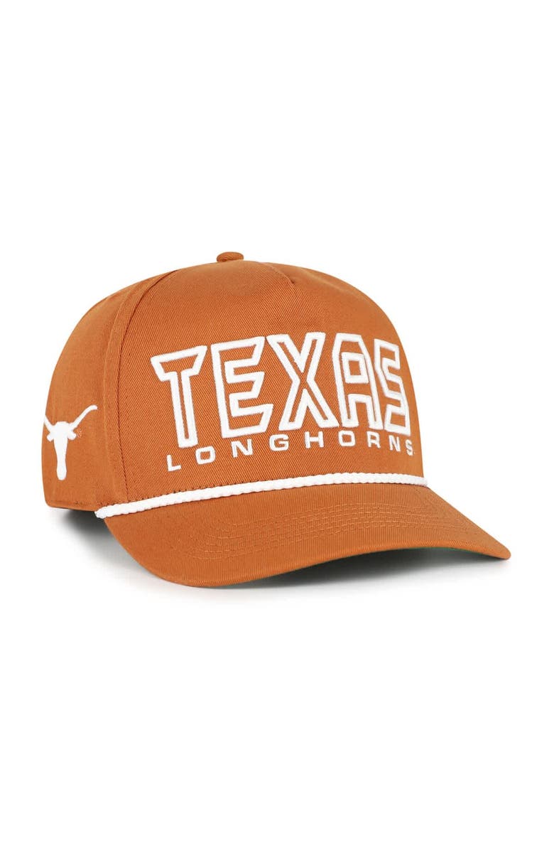'47 Youth '47 Texas Orange Texas Longhorns Byline Hitch Adjustable Hat, Main, color, 