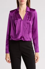 Veronica Beard Rozik Stretch Silk Top