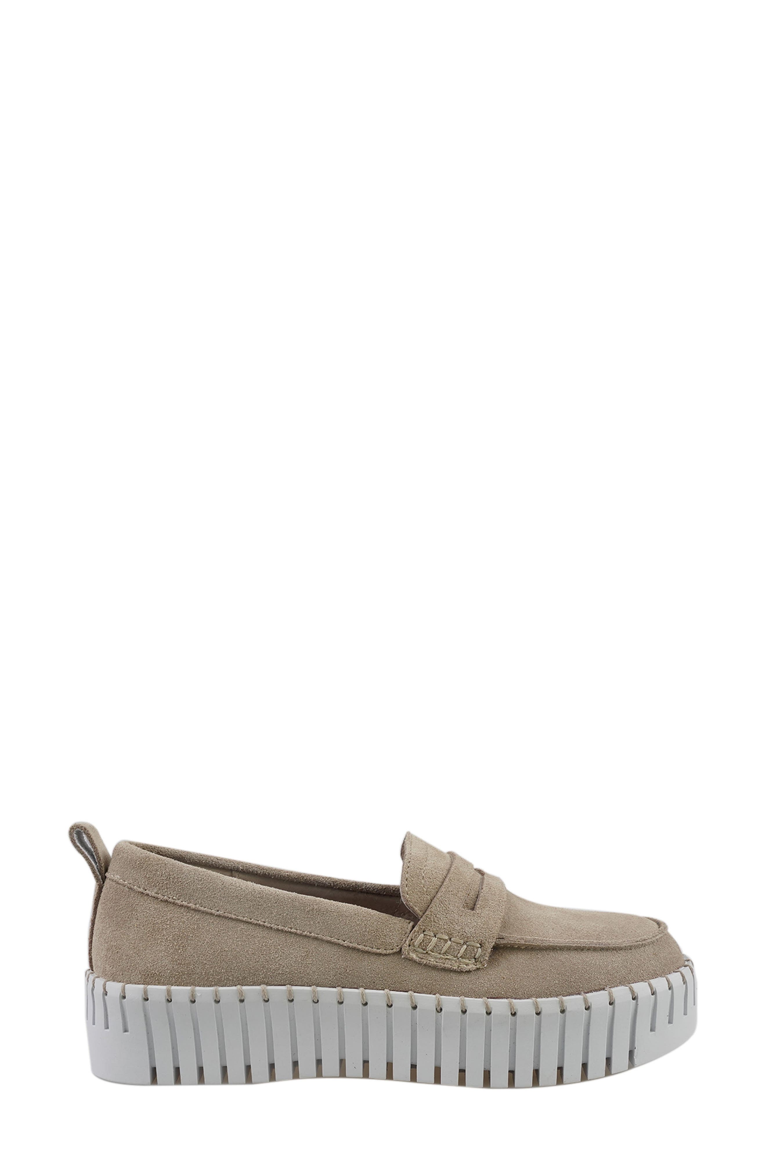 Makota Suede Loafer, Alternate, color, NATURAL SUEDE
