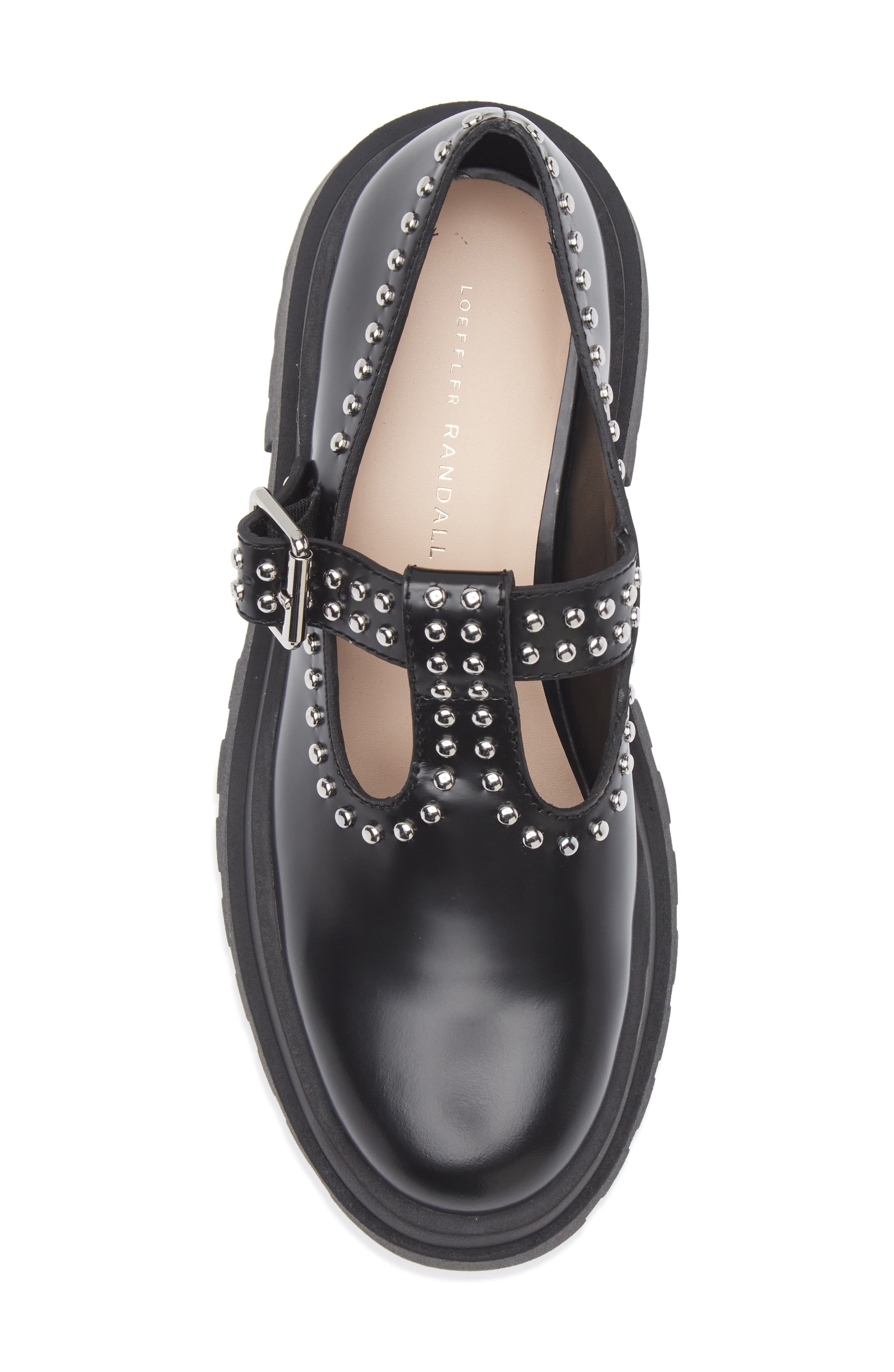 Loeffler Randall Verona Platform Mary Jane, Alternate, color, Black/ Silver