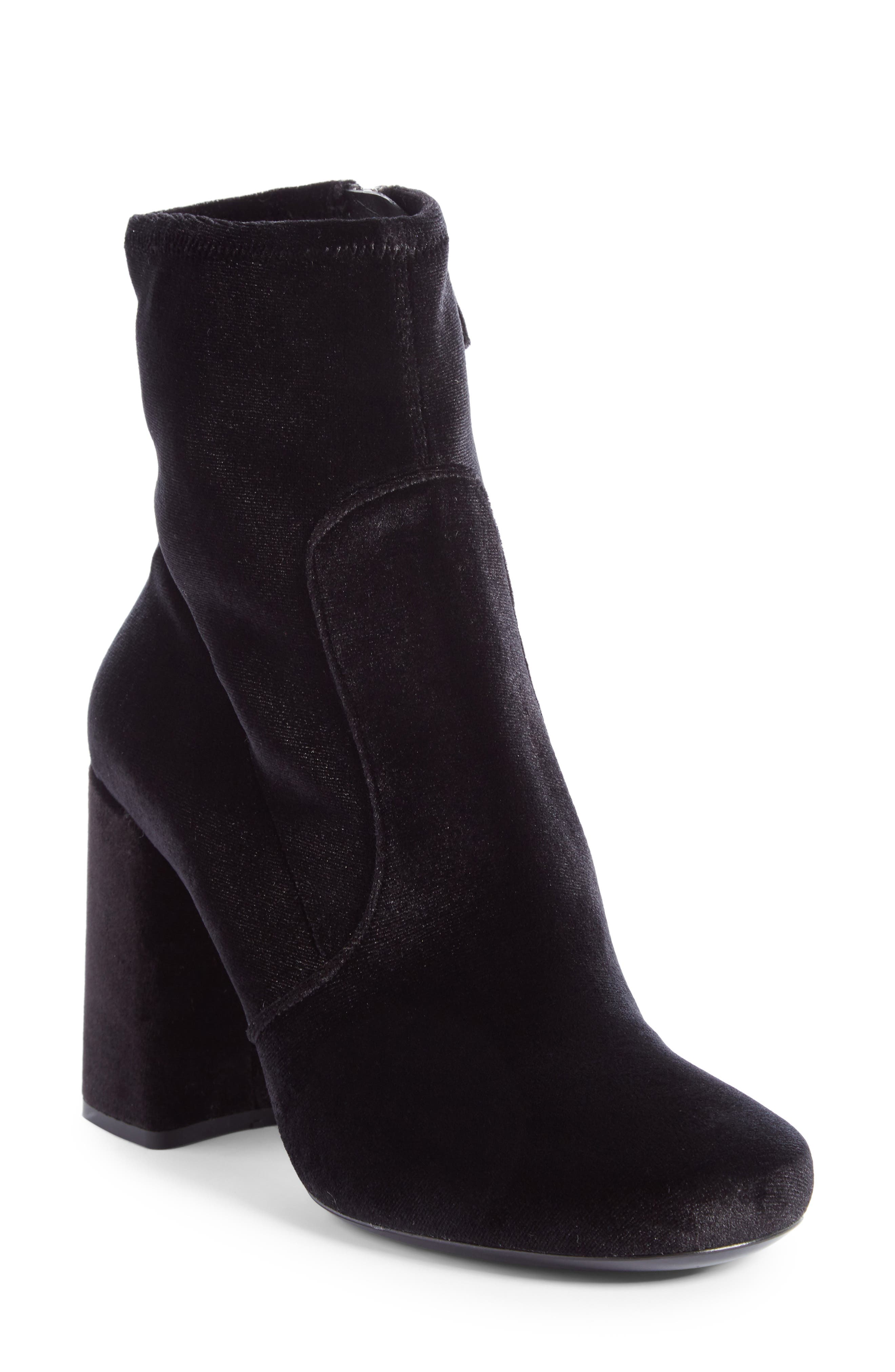 Prada Block Heel Bootie, Main, color, 