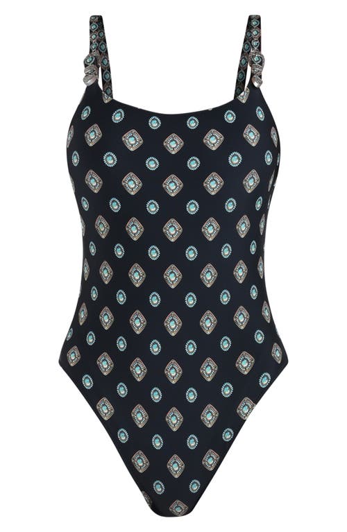 L Agence Remi Southwestern Basic Lingerie One Piece Black In Black