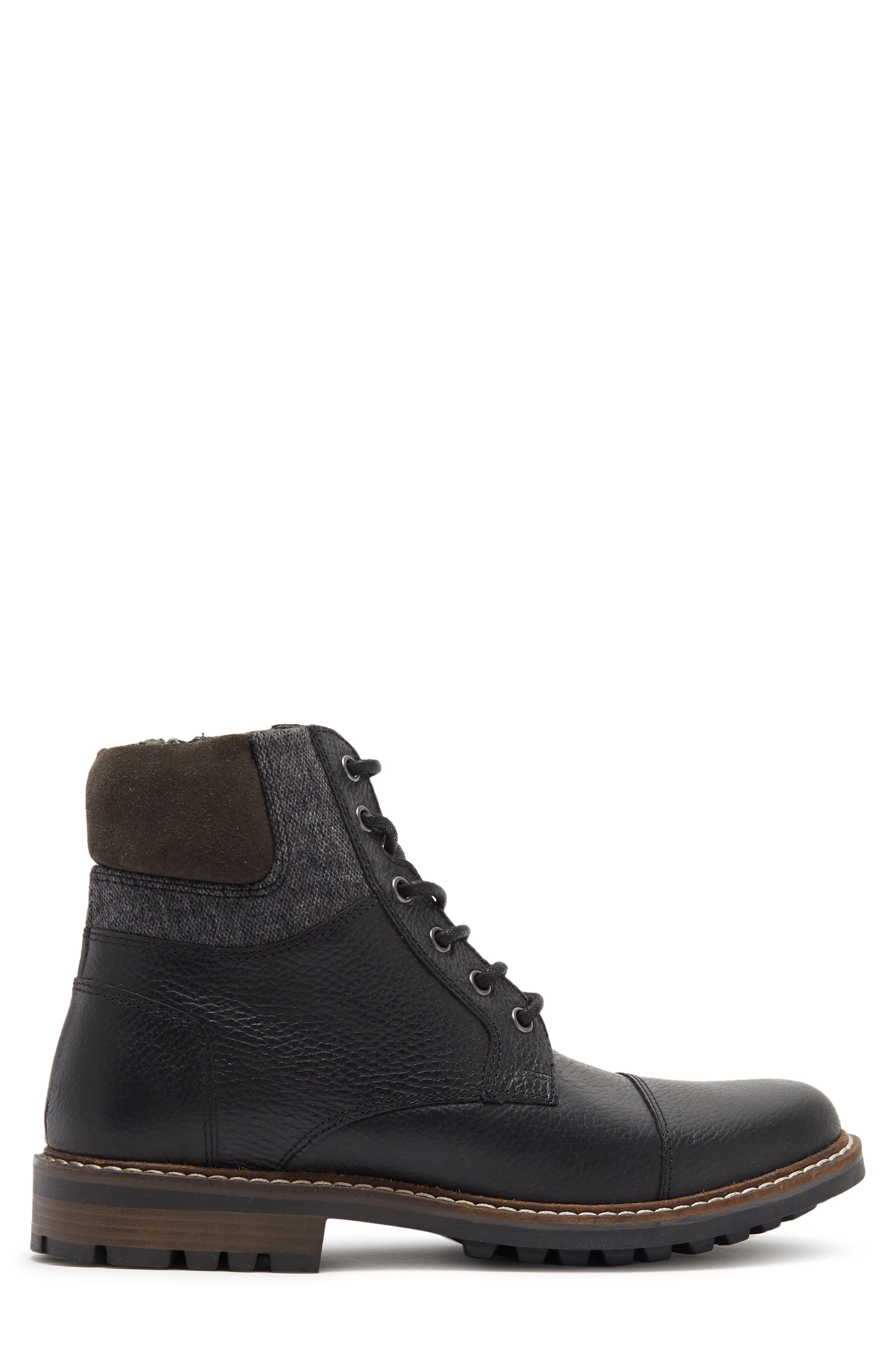 CREVO Trinidad Cap Toe Leather Lace-Up Boot, Alternate, color, 