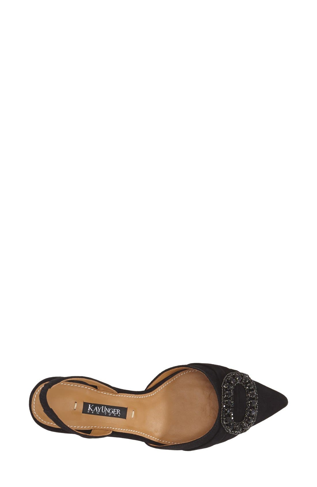 Kay Unger 'Fairle' Slingback Pump, Alternate, color, 