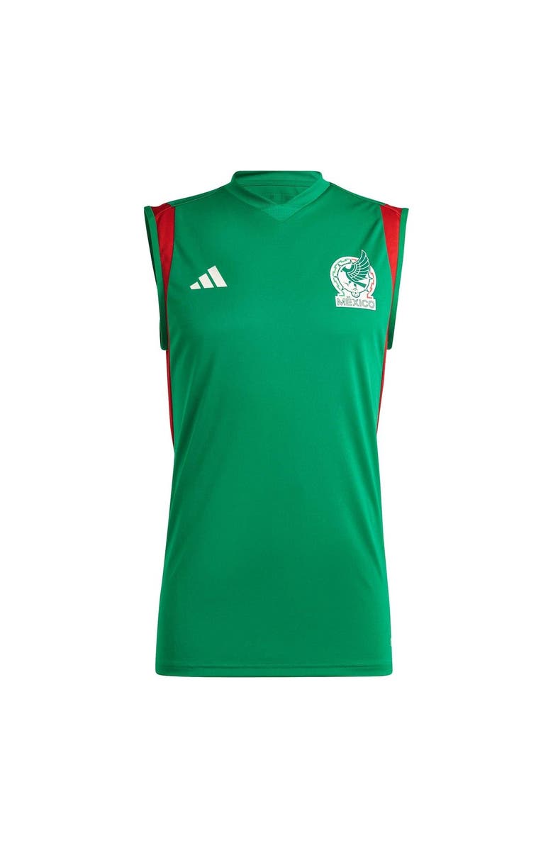 adidas Men's adidas Green Mexico National Team Sleeveless Training Jersey, Alternate, color, 