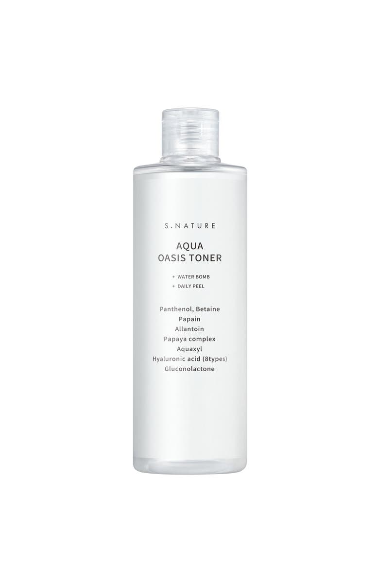S.NATURE Aqua Oasis Toner 300mL, Main, color,