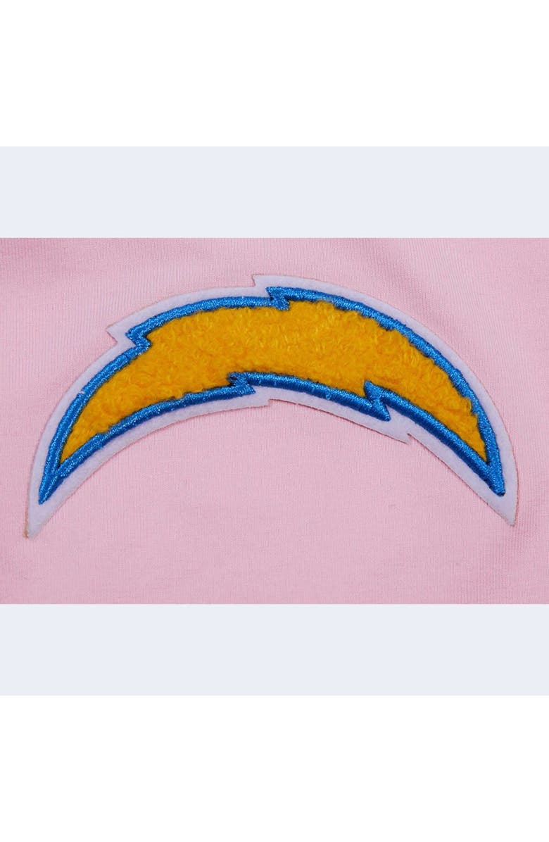 PRO STANDARD Women's Pro Standard Pink Los Angeles Chargers Cropped Boxy T-Shirt, Alternate, color, 