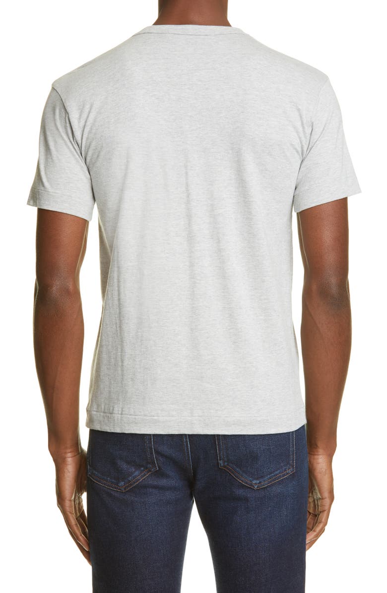 Comme des Garçons PLAY Outline Heart Graphic Tee, Alternate, color,