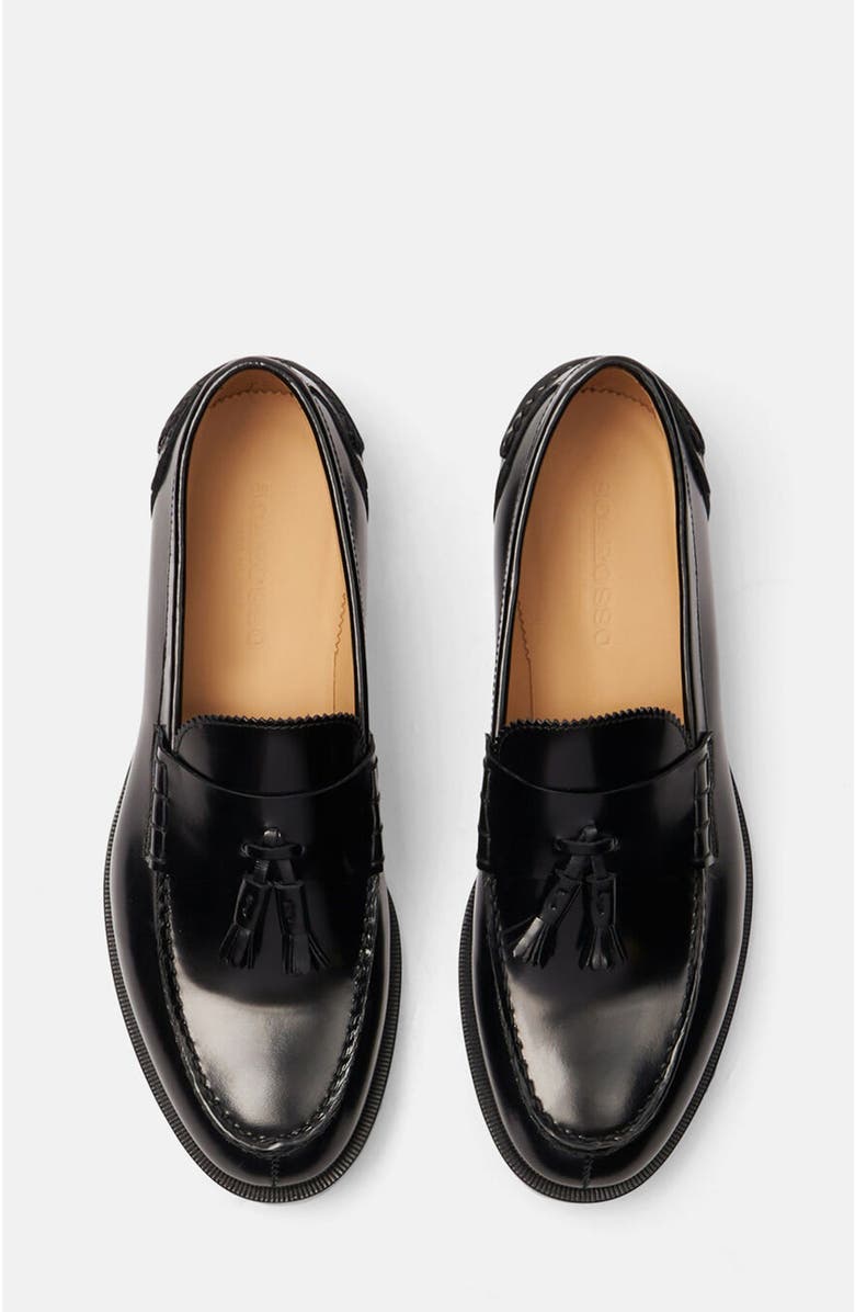 SCAROSSO Ralph Loafers, Alternate, color, Black - Brushed Calf