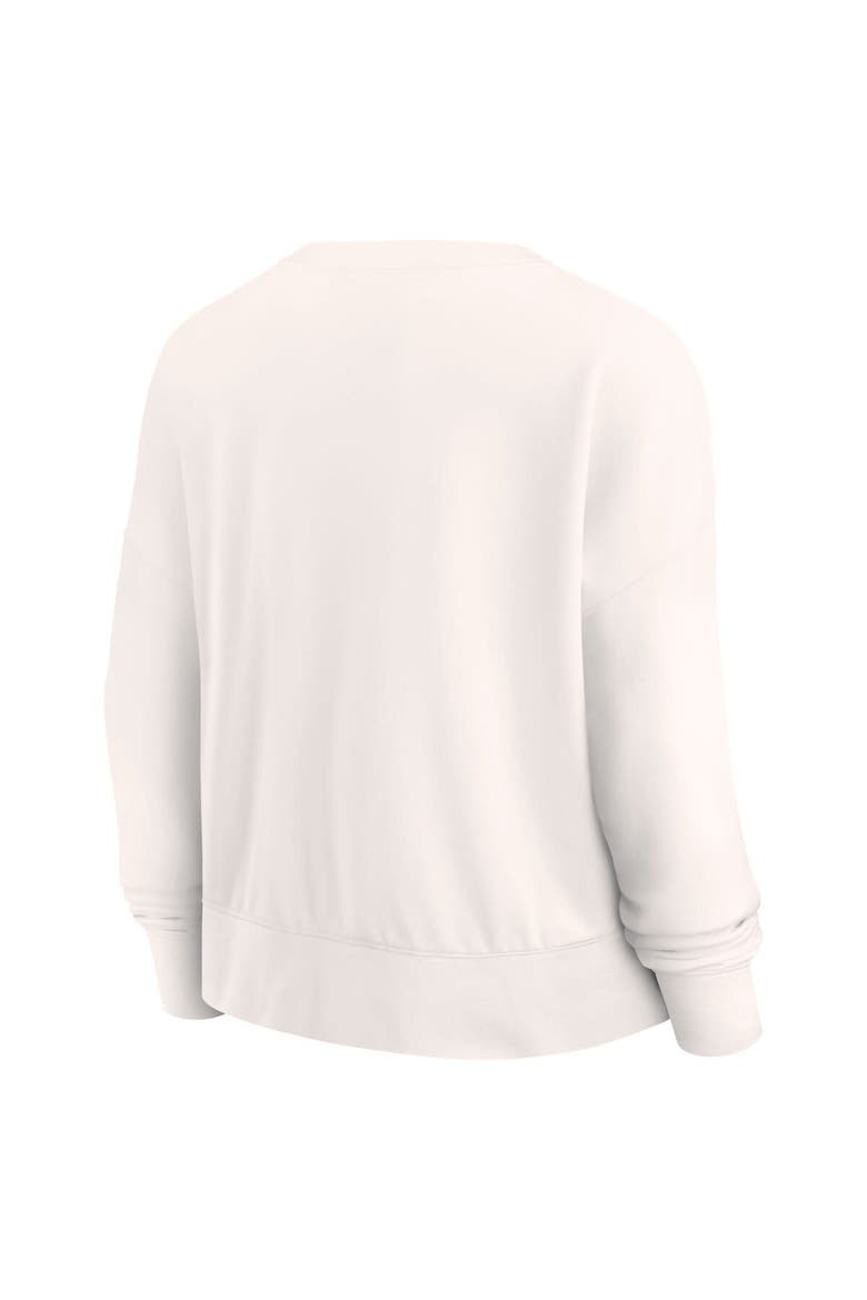 Women's Fanatics Branded Cream Golden State Warriors Close the Game Pullover Sweatshirt, Alternate, color, Cream