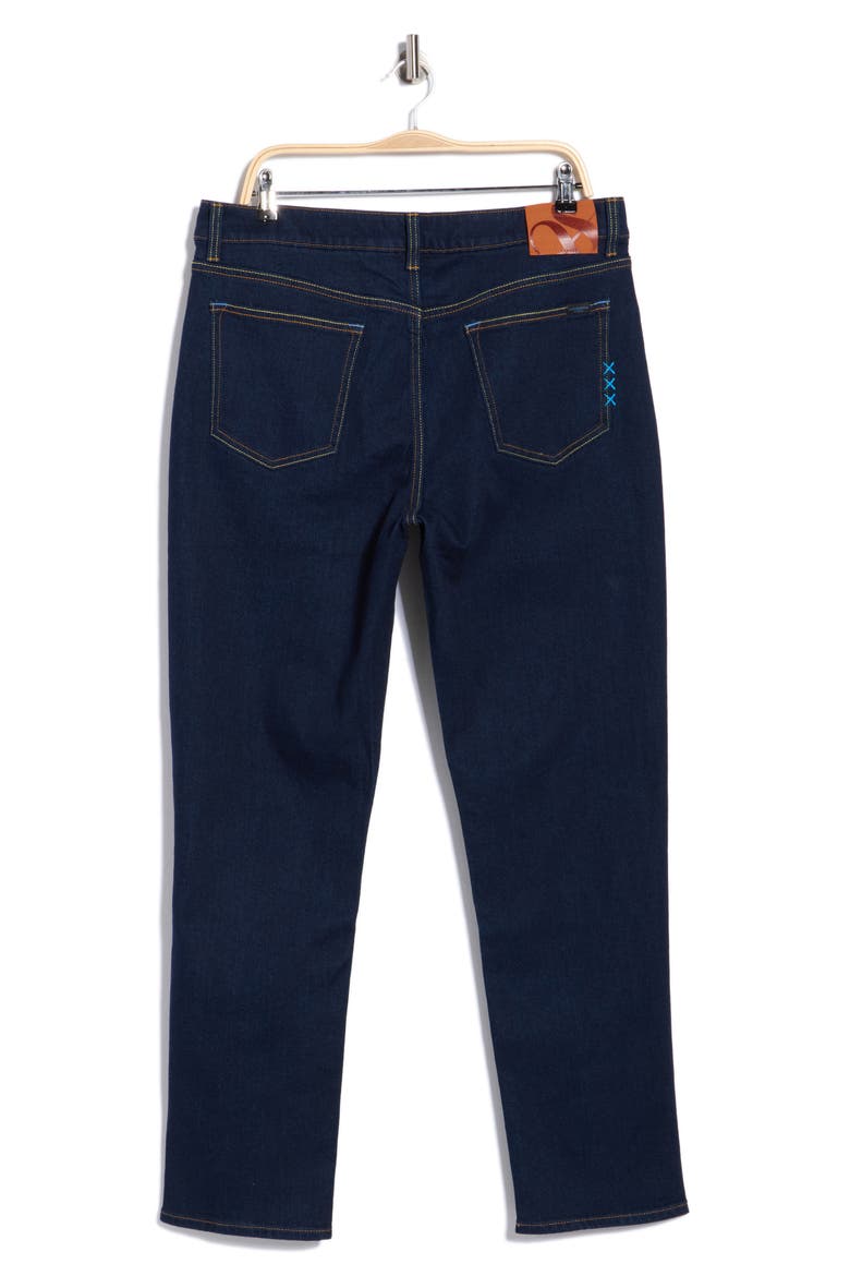 Harleem Straight Fit Stretch Jeans, Alternate, color, CAMPANULA
