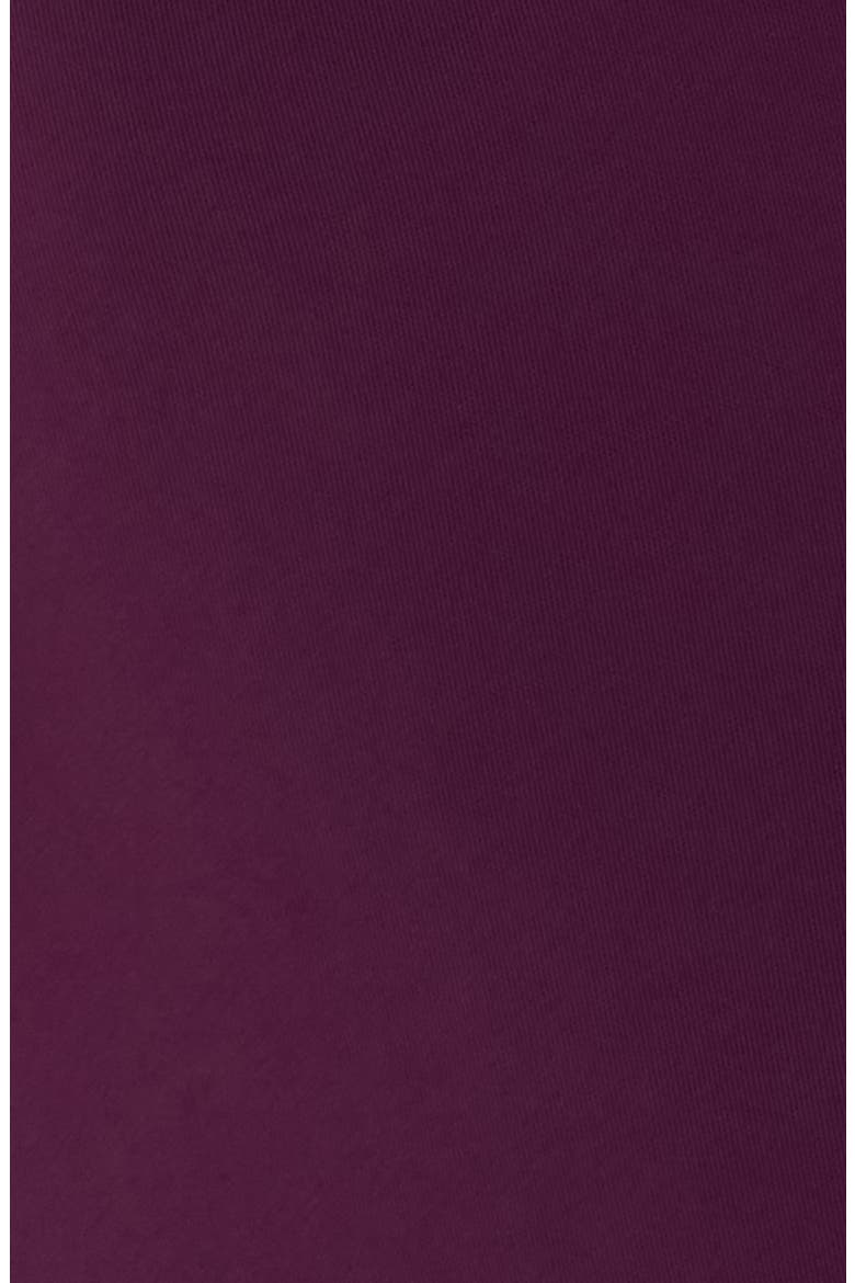 Seri Strapless A-Line Gown, Alternate, color, DAMSON