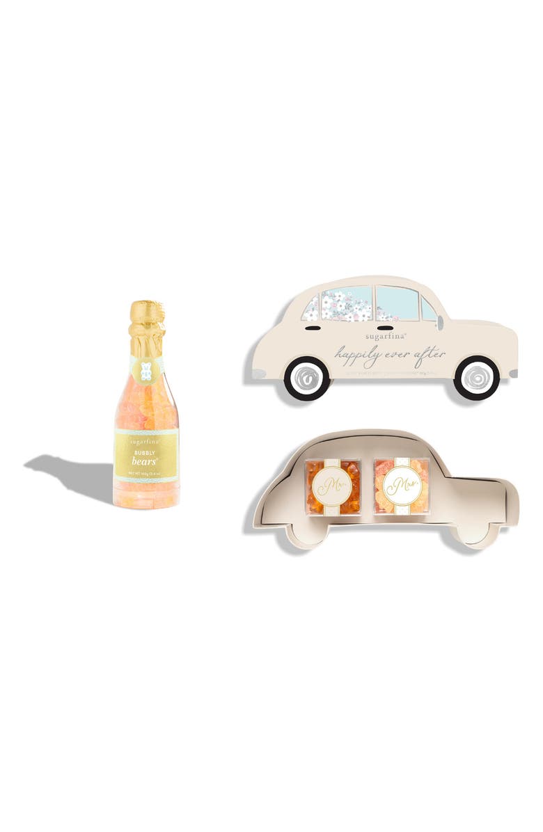 sugarfina Mr. & Mrs. Cheers to Forever Bento Box, Main, color,